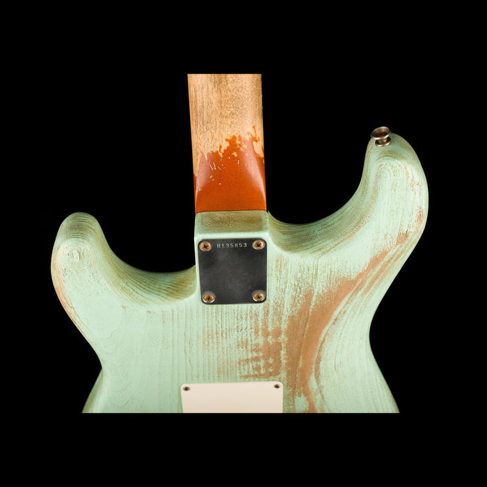 Fender Custom Shop Masterbuilt Paul Waller 1961 Stratocaster Heavy Weathered Surf Green