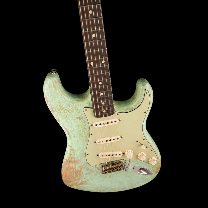 Fender Custom Shop Masterbuilt Paul Waller 1961 Stratocaster Heavy Weathered Surf Green