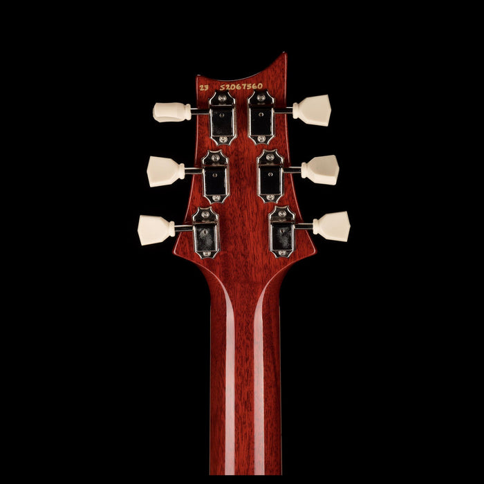 PRS S2 McCarty 594 Dark Cherry Sunburst Electric Guitar Back Headstock