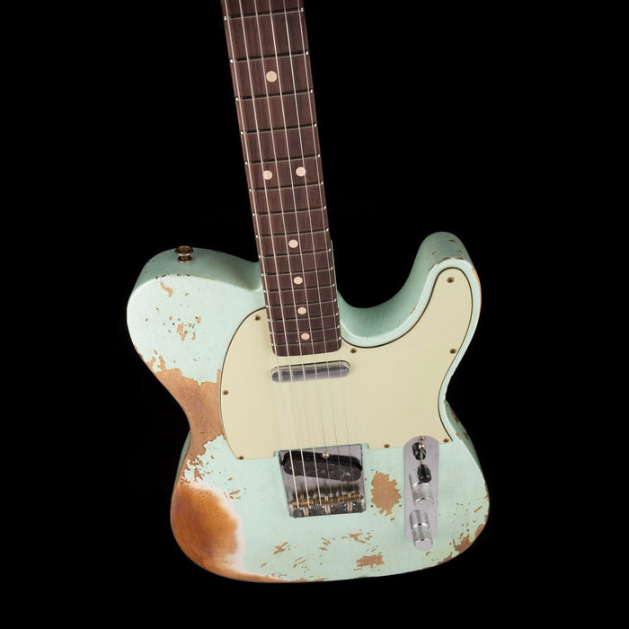 Fender Custom Shop 1963 Telecaster Super Heavy Relic Surf Pearl