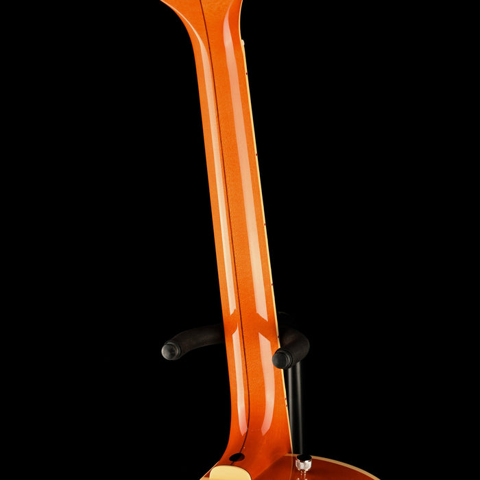 Gretsch G6120T-59 Vintage Select '59 Chet Atkins Hollow Body Lacquer Vintage Orange Stain Neck Back