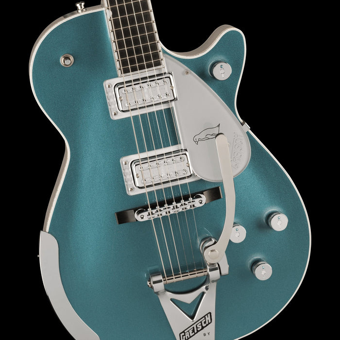 Gretsch G6134T-140 LTD 140th Double Platinum Penguin With Bigsby Two-Tone Stone Platinum/Pure Platinum With Case