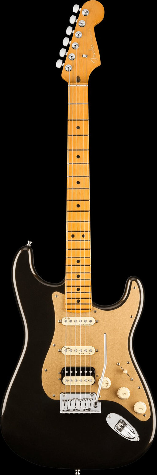 Fender American Ultra Stratocaster HSS Maple Fingerboard Texas Tea Electric Guitar With Case
