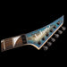 Jackson MJ Series Dinky DKRP Ebony Fingerboard Transparent Blue Burst Headstock