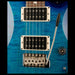 PRS S2 Custom 24 Pattern Thin Neck Lake Blue Closeup Pickups