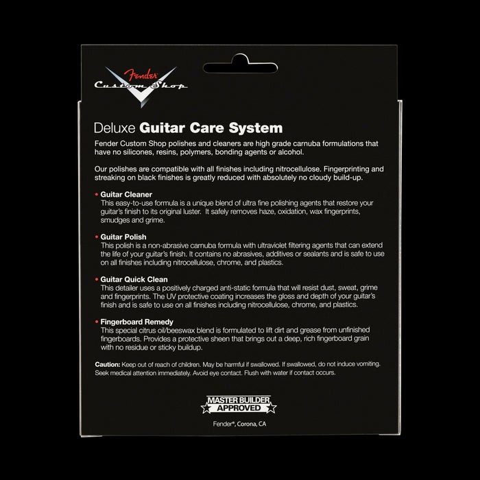 Fender Custom Shop Guitar Care Kit 4-pack