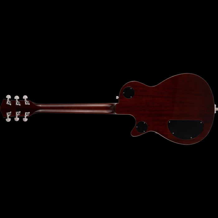 Gretsch G6129T-89 Vintage Select '89 Sparkle Jet with Bigsby Silver Sparkle Electric Guitar Back