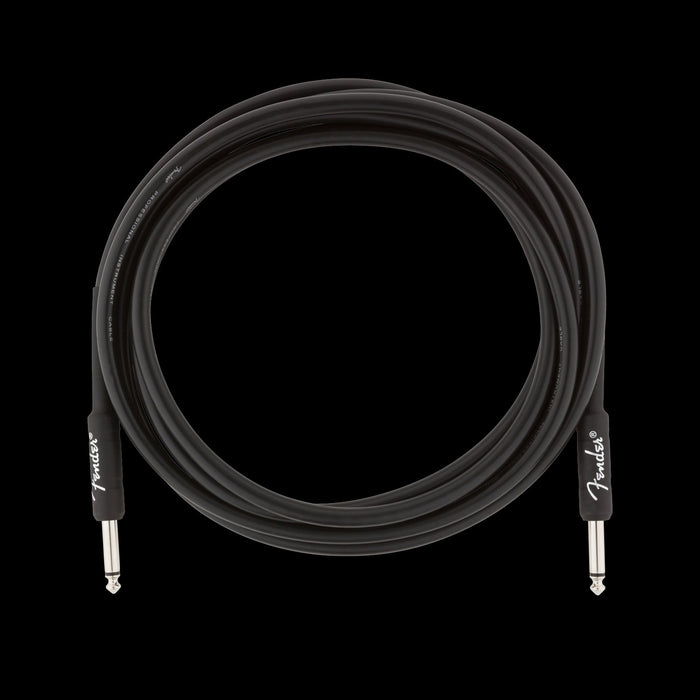 Fender Professional Series Instrument Cable Straight/Straight 10' Black