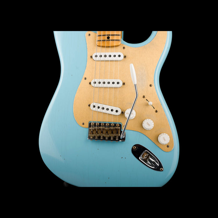 Fender Custom Shop Limited Edition 70th Anniversary 1954 Stratocaster Journeyman Relic Daphne Blue