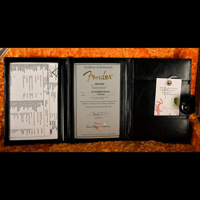 Fender Custom Shop 1959 Jazzmaster Closet Classic Sherwood Green Metallic