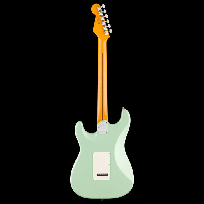 Fender American Ultra Luxe Vintage '60s Stratocaster Surf Green Electric Guitar Back