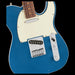 Fender American Ultra Luxe Vintage '60s Telecaster Custom Lake Placid Blue Electric Guitar Front Body Detail