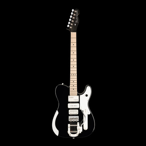 Fender Jack White Triplecaster Maple Fingerboard Black (Chambered) With Case Front