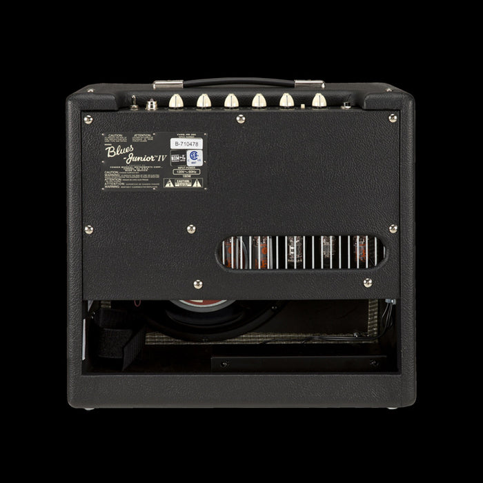Fender Blues Jr. IV 1x12 EL-84 Tube Combo Guitar Amplifier Black Tolex