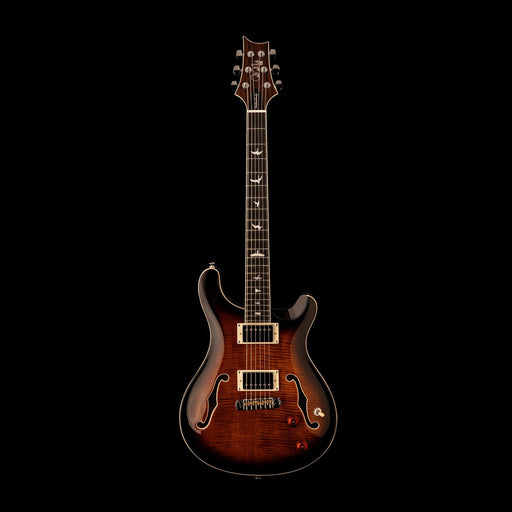 PRS SE Hollowbody II Black Gold Burst Front