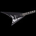 Jackson MJ Series Rhoads RRT Ebony Fingerboard Gloss Black Front Angle Right