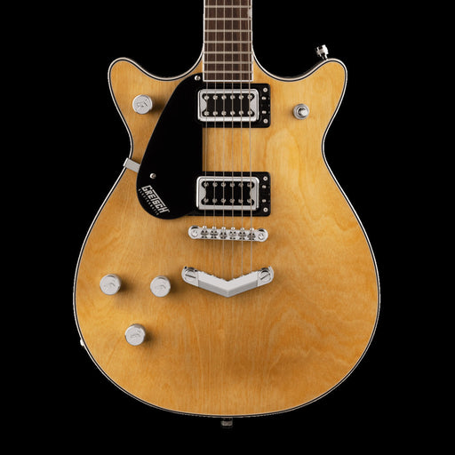Gretsch G5222LH Electromatic Double Jet BT with V-Stoptail Left-Handed Natural Front Crop