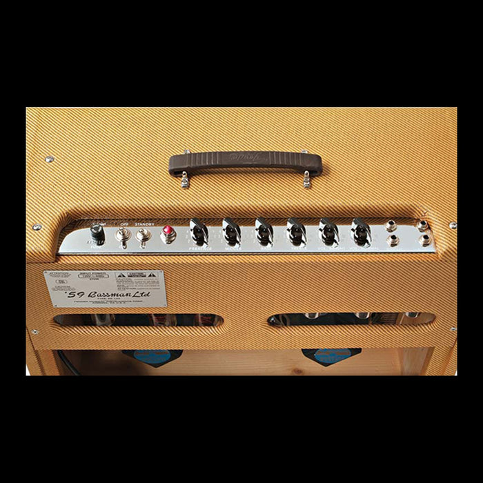 Fender American Vintage '59 Bassman Lacquered Tweed Tube Guitar Amp Combo