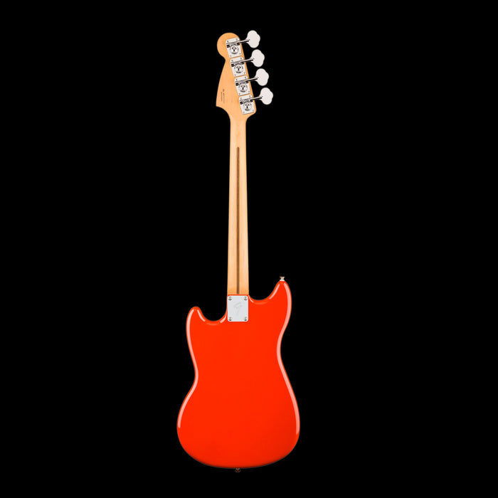 Fender Player II Mustang Bass PJ Rosewood Fingerboard Coral Red Back