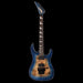Jackson MJ Series Dinky DKRP Ebony Fingerboard Transparent Blue Burst Front