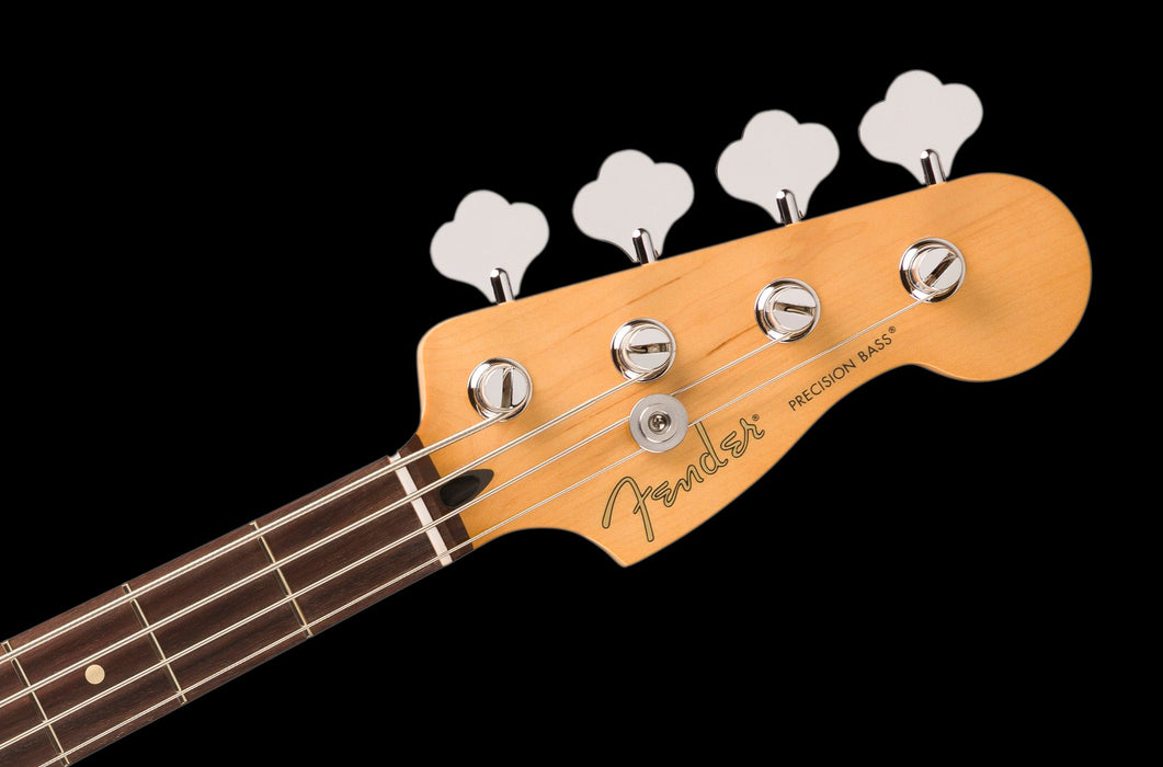 Fender Player II Precision Bass Rosewood Fingerboard Coral Red Headstock Front