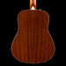 Fender California Standard Redondo Natural Sapele Mini Acoustic Guitar Back Crop