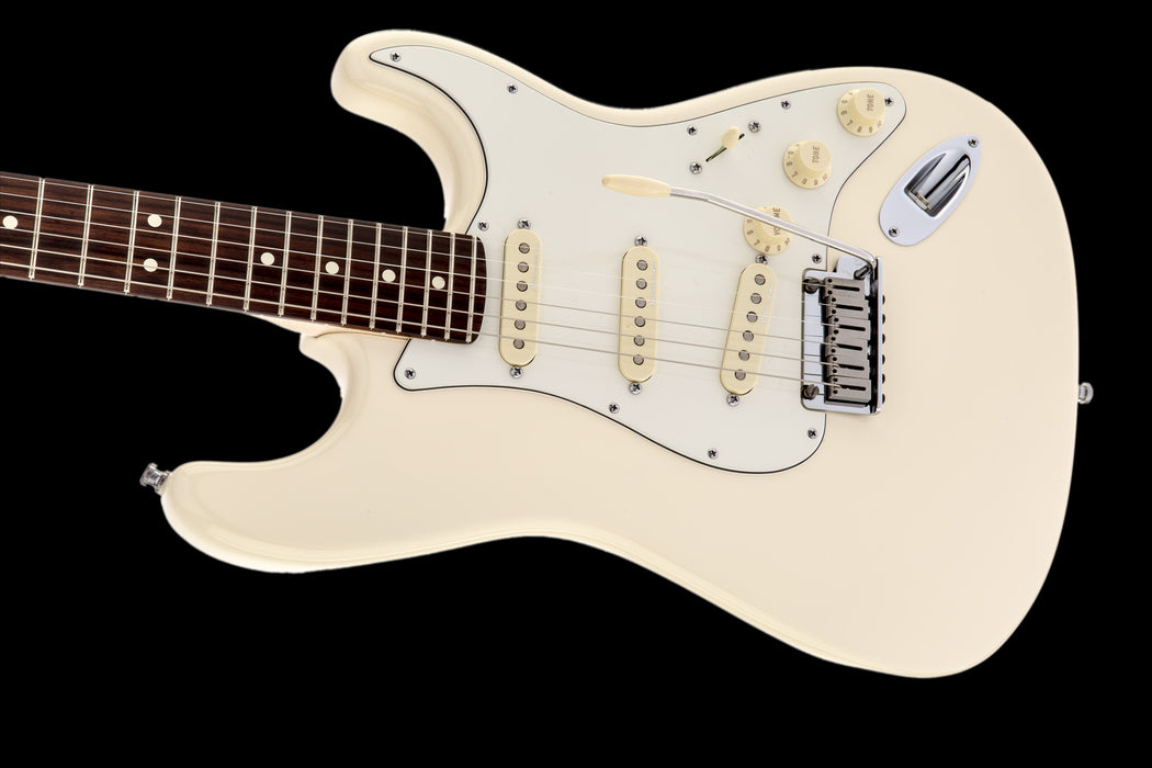 Fender Artist Series Jeff Beck Stratocaster Olympic White with Case