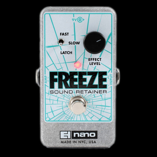 Electro-Harmonix Freeze Sound Retainer Pedal Front
