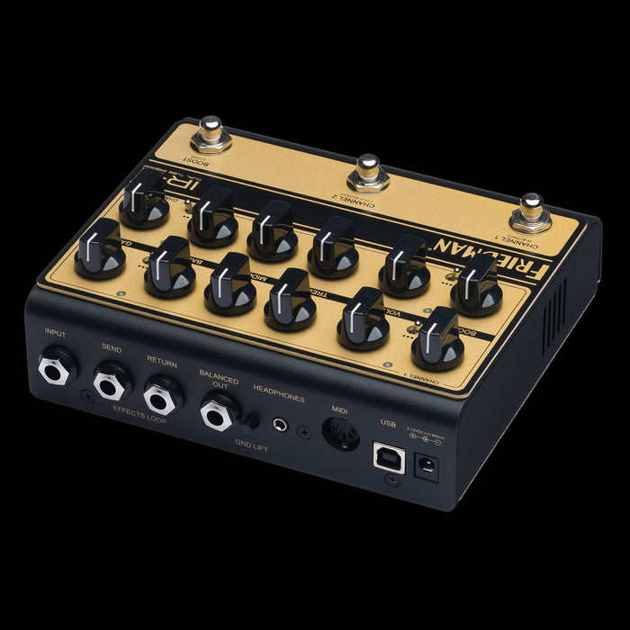friedman preamp pedal Friedman IR-X Dual Tube Preamp and DI Pedal — Truetone Music