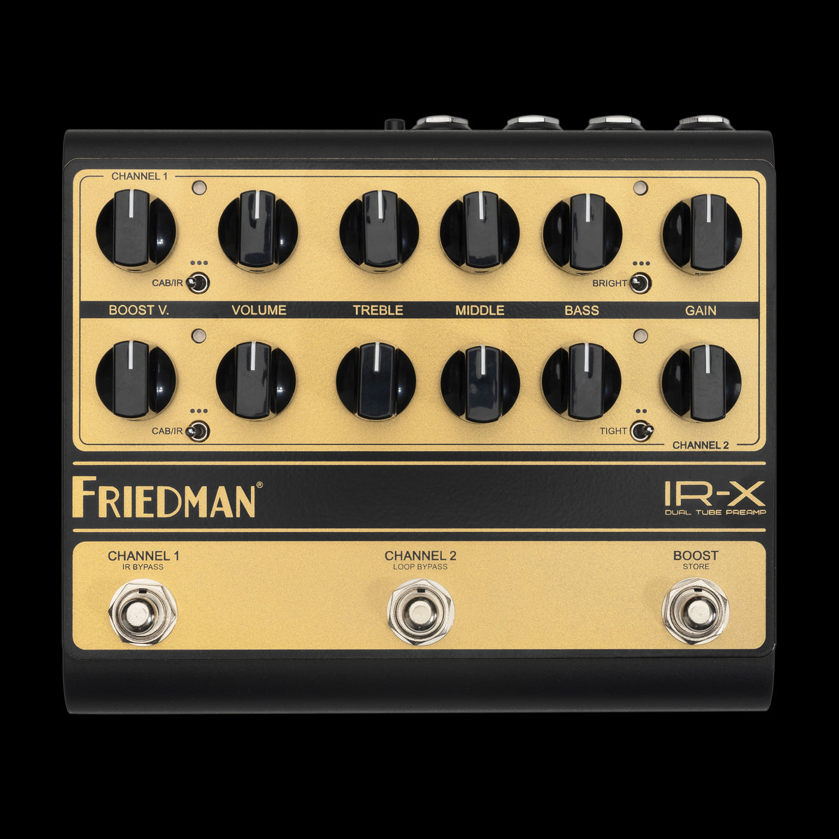 friedman pedals Friedman IR-X Dual Tube Preamp and DI Pedal — Truetone Music