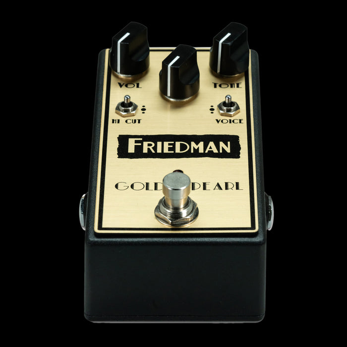 Friedman Golden Pearl Overdrive Guitar Effect Pedal