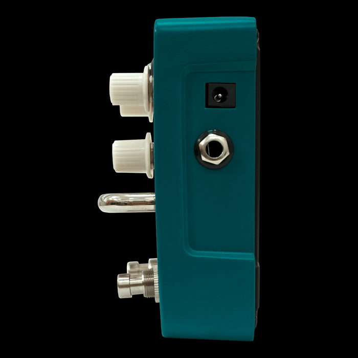 Orange Fur Coat Octave Fuzz Guitar Effect Pedal Side