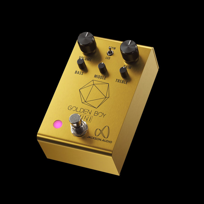 Jackson Audio Golden Boy Mini Overdrive Pedal - Gold