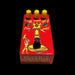 Reverie Circuitry High Striker Distortion Red Pedal Top