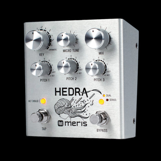 hedra pedal Meris Hedra 3-Voice Rhythmic Pitch Shifter Effect Pedal — Truetone Music