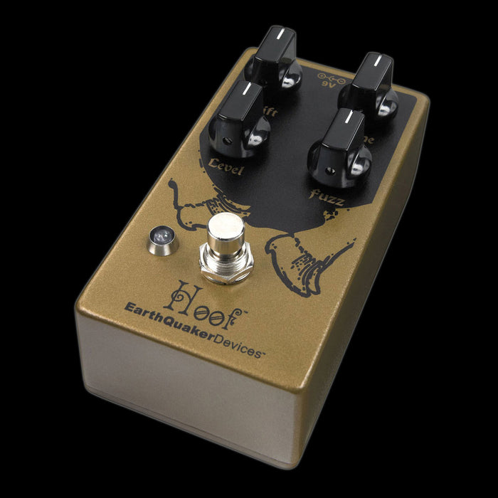EarthQuaker Devices Hoof Fuzz Pedal V2 Left Angle