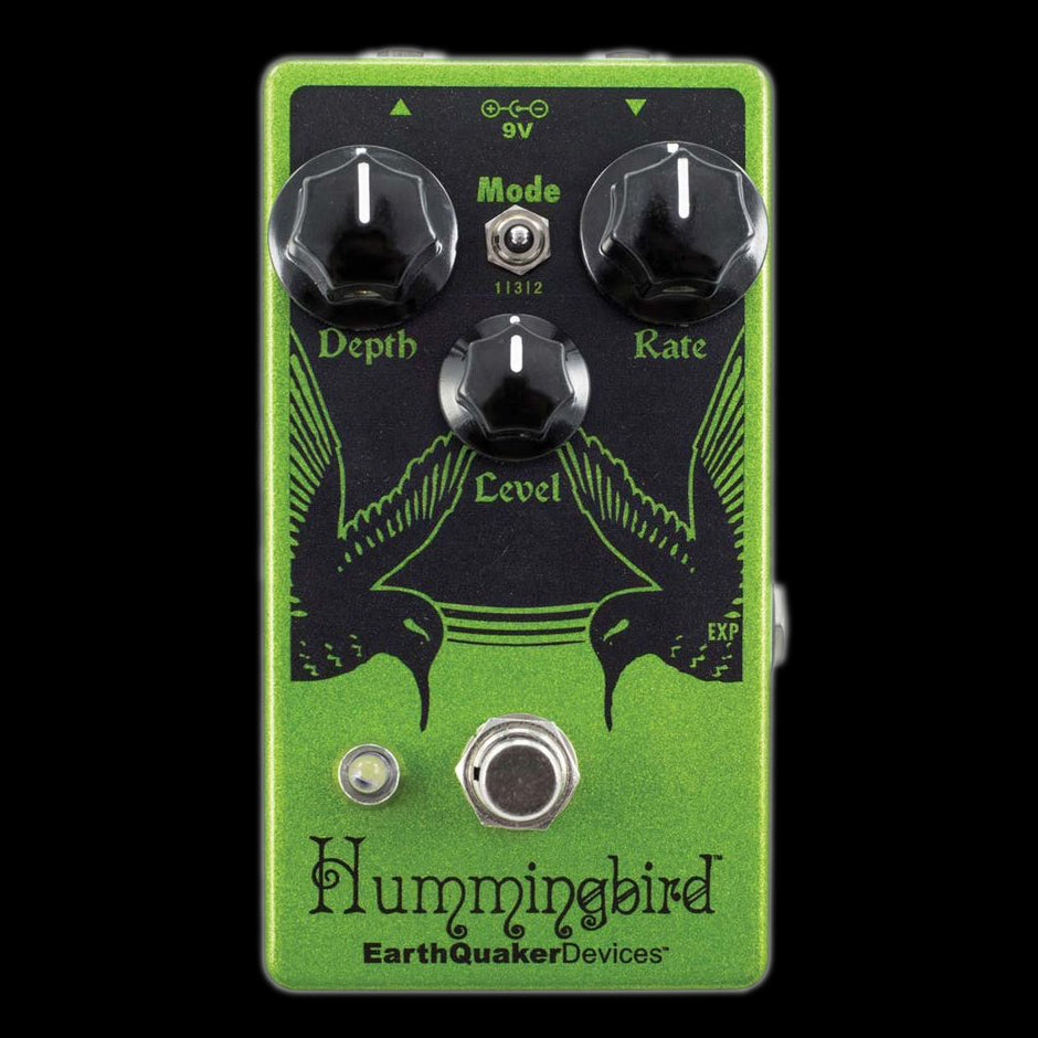 hummingbird pedal EarthQuaker Devices Hummingbird V4 Repeat Percussion Tremolo Pedal — Truetone Music