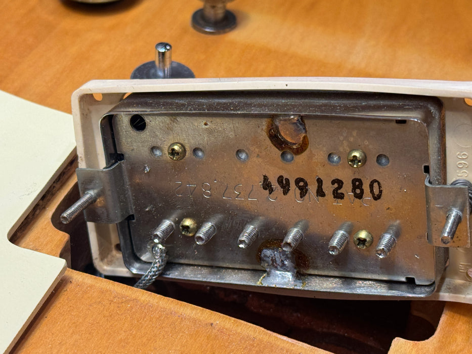 Vintage 1981 Gibson Les Paul Standard Natural With Case