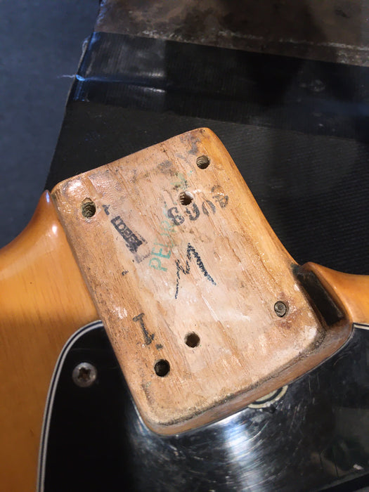 Vintage 1976 Fender Mustang Natural With OHSC