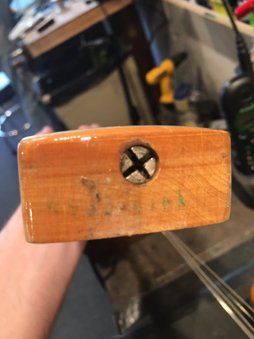 Vintage 1976 Fender Mustang Natural With OHSC