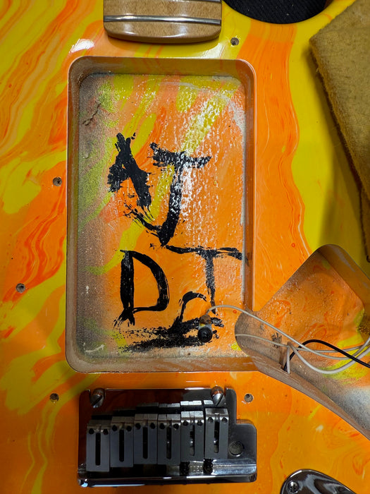 Pre Owned 1987 Fender Stratocaster Plus Bowling Ball Prototype with Case