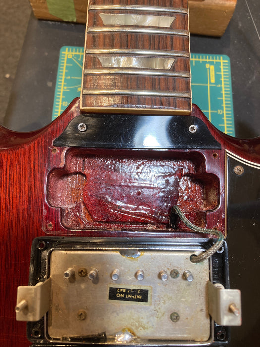 Vintage 1965 Gibson SG Standard Cherry With OHSC
