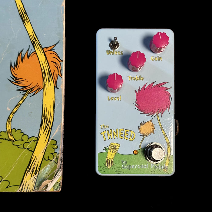 Supercool The Thneed Overdrive Pedal Book Corner