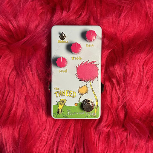 Supercool The Thneed Overdrive Pedal Fuzzy Background