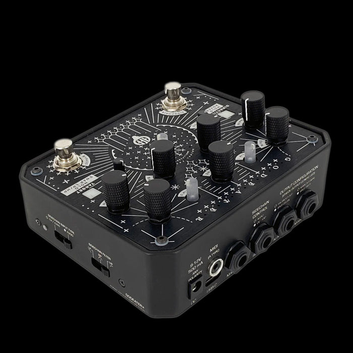 Animal Factory Godeater+ Dynamic Bass Distortion Pedal Top Angle