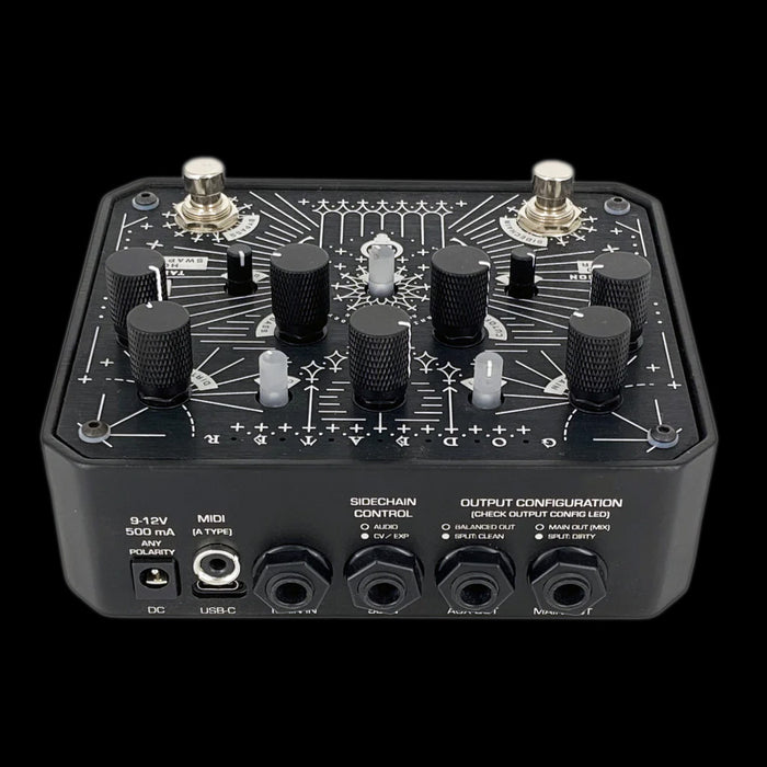 Animal Factory Godeater+ Dynamic Bass Distortion Pedal Top