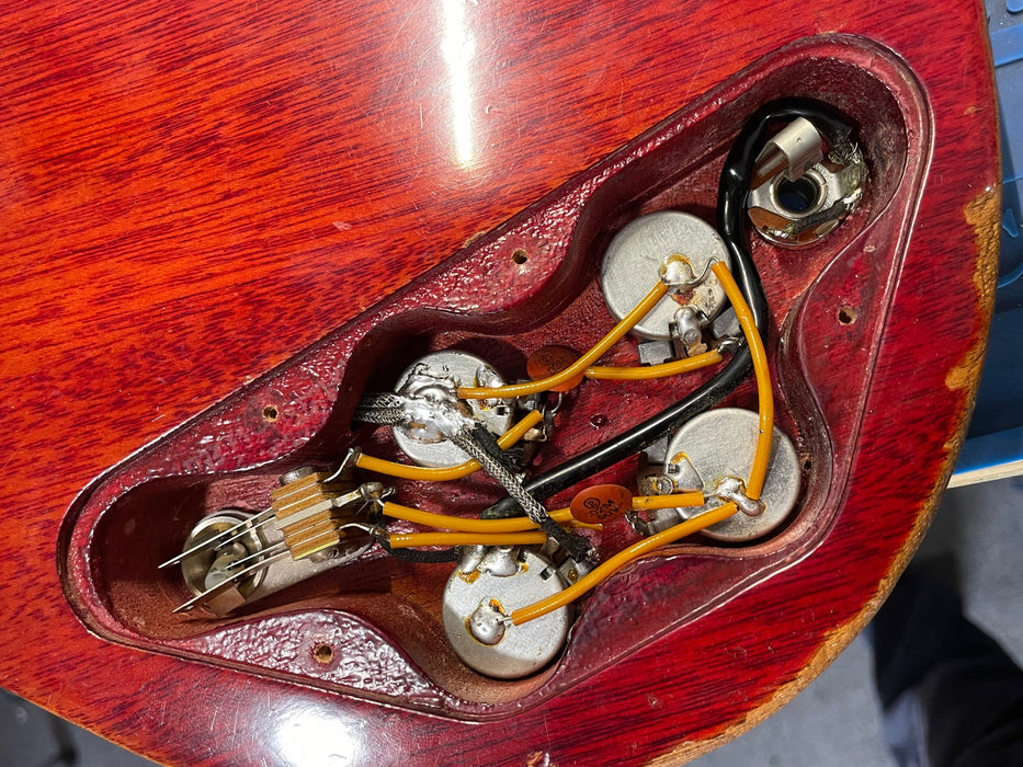 Vintage 1961 Gibson Les Paul SG Standard Cherry with OHSC