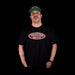 Truetone Music Classic T-Shirt Black With Red & White Logo
