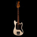 Pre Owned 2007 Fender Crafted In Japan Mustang Bass Vintage White With Gig Bag