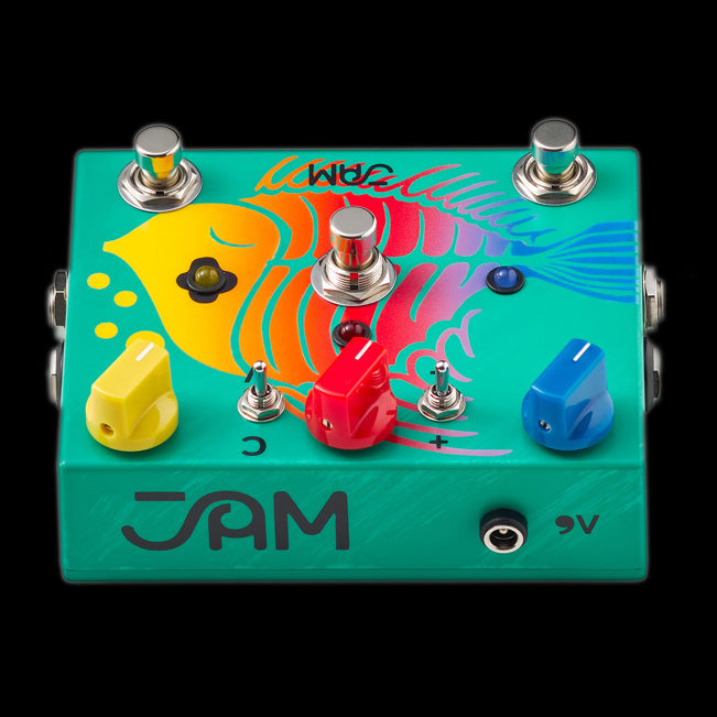 ripply fall pedal JAM Pedals Ripply Fall Chorus/Vibrato/Phaser Guitar Effect Pedal — Truetone Music